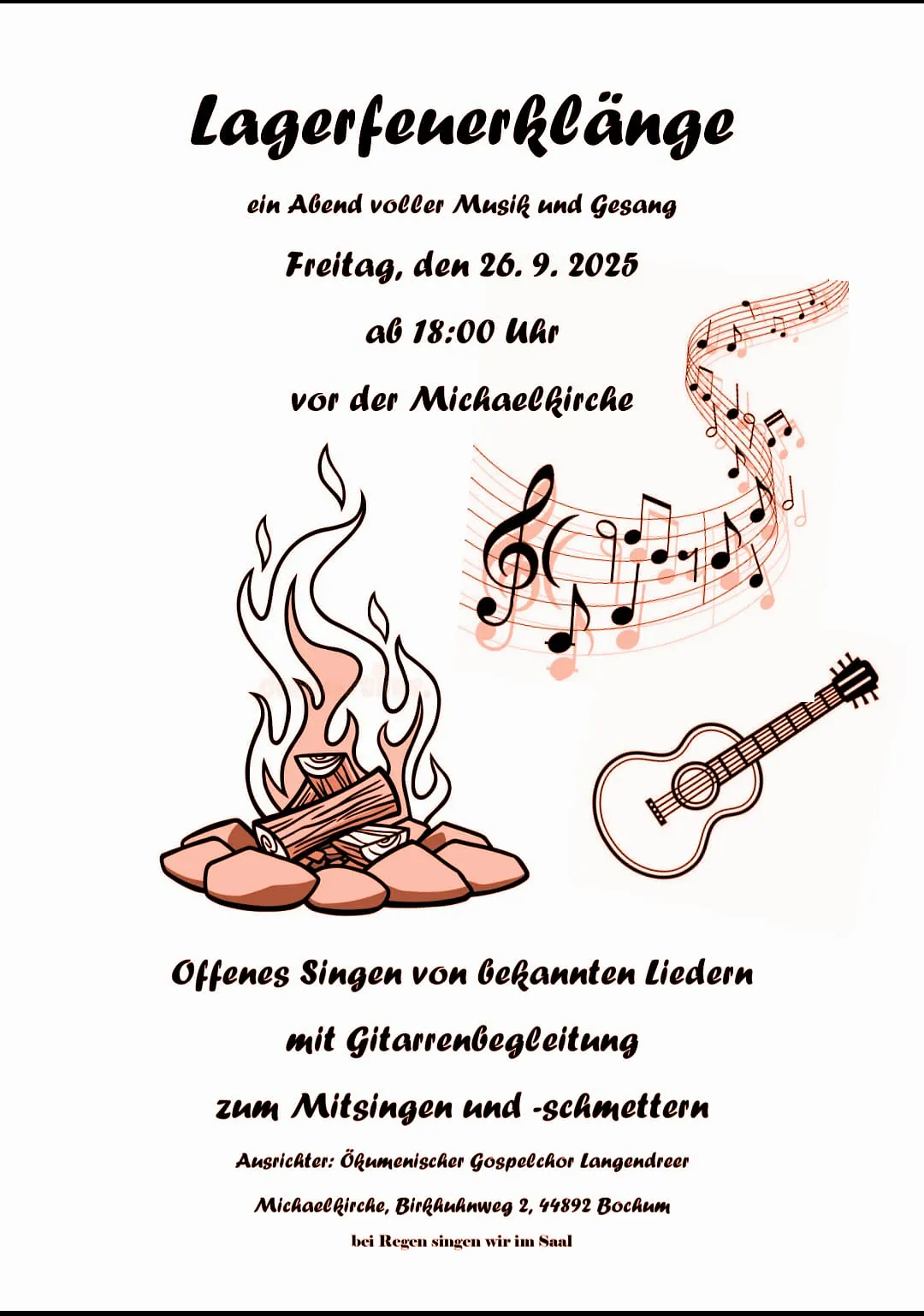 Einladung zum Lagerdeuerklänge