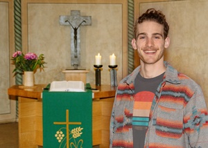 Jugendreferent und Diakon Valentin Manche