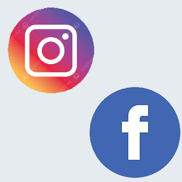 unsere social media icons